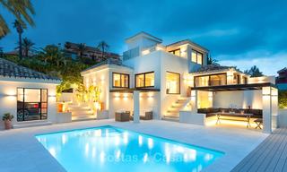 Fantastic renovated luxury villa with sea views for sale, in the Golf Valley, Nueva Andalucía, Marbella 8210 