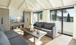 Fantastic renovated luxury villa with sea views for sale, in the Golf Valley, Nueva Andalucía, Marbella 8226 