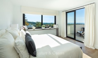 Fantastic renovated luxury villa with sea views for sale, in the Golf Valley, Nueva Andalucía, Marbella 8228 