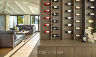 Fantastic renovated luxury villa with sea views for sale, in the Golf Valley, Nueva Andalucía, Marbella 8229 