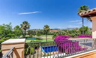 Spacious and luxurious traditional style villa for sale, front line golf, Nueva Andalucía, Marbella 8242 