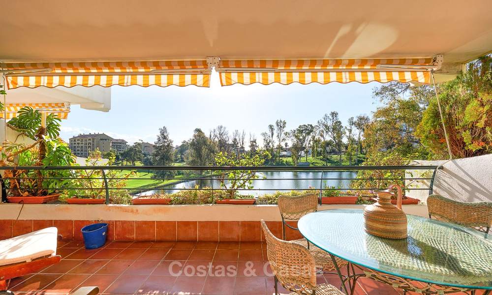 Very spacious front line golf apartment for sale, walking distance to amenities and San Pedro, Marbella 8441
