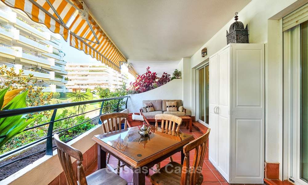 Very spacious front line golf apartment for sale, walking distance to amenities and San Pedro, Marbella 8451