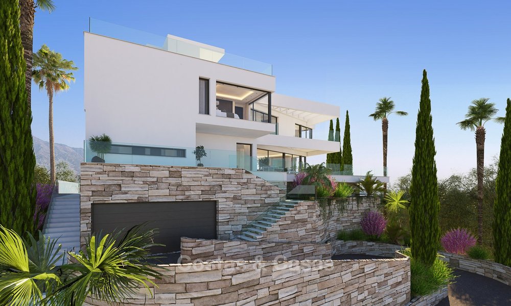 Ready to move in, exquisite contemporary luxury villa with magnificent views for sale, Marbella - Benahavis 8322