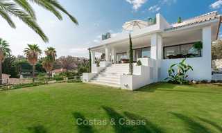Ready to move in! Completely reformed Andalusian style villa for sale, Golf Valley, Nueva Andalucía, Marbella 8394 