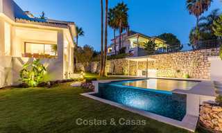 Ready to move in! Completely reformed Andalusian style villa for sale, Golf Valley, Nueva Andalucía, Marbella 8404 