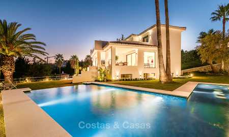 Ready to move in! Completely reformed Andalusian style villa for sale, Golf Valley, Nueva Andalucía, Marbella 8405