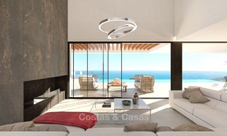 Impressive modern designer villa with amazing sea views for sale, in a golf complex - Benahavis, Marbella 8484 