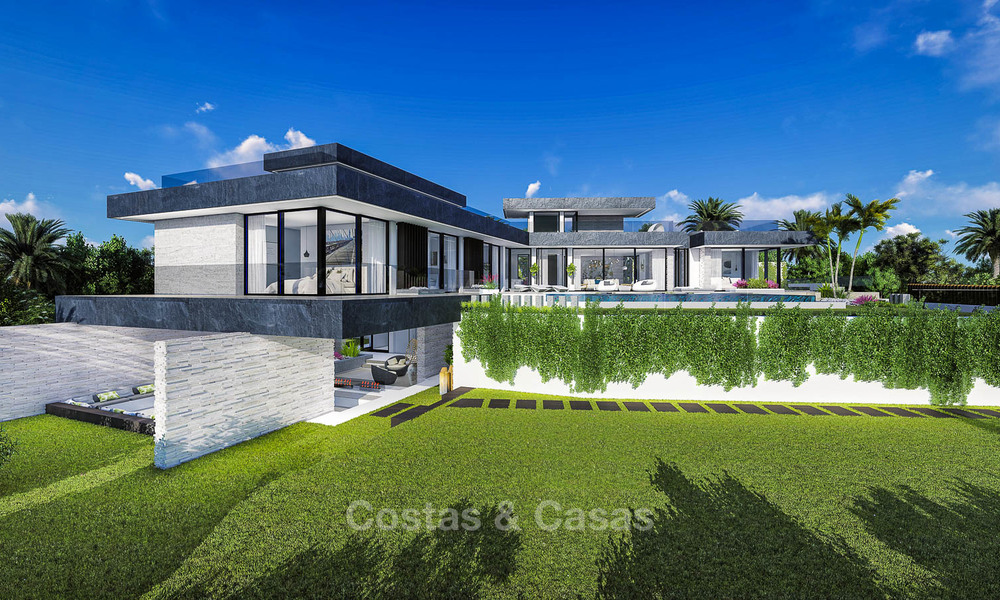 Majestic innovative designer villa with spectacular sea views for sale - Benahavis, Marbella 8504