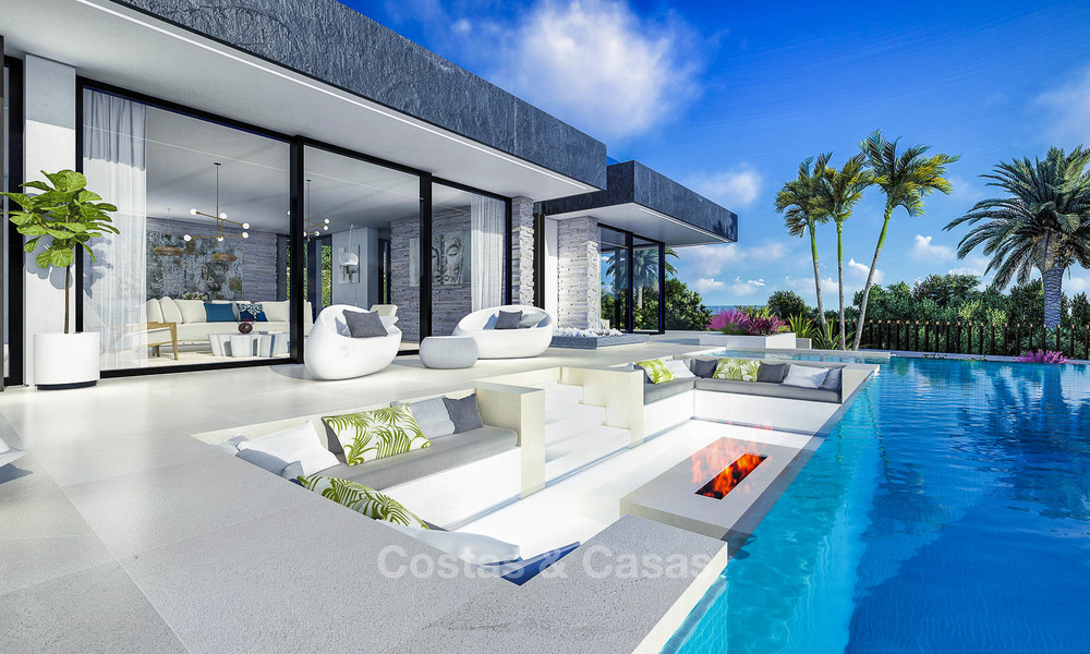 Majestic innovative designer villa with spectacular sea views for sale - Benahavis, Marbella 8505