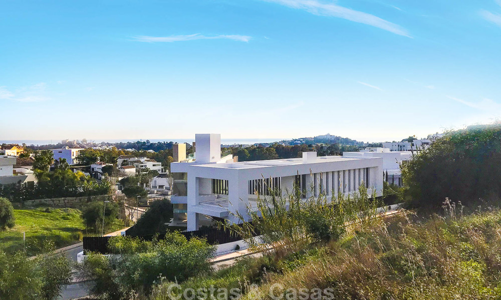 Majestic innovative designer villa with spectacular sea views for sale - Benahavis, Marbella 8511