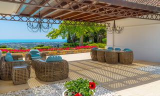 Sumptuous traditional-style luxury villa with magnificent sea views for sale, Benahavis - Marbella 37145 