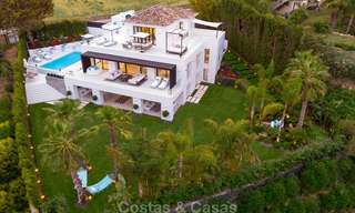 Spacious, nicely renovated luxury villa for sale with sea and golf views, Nueva Andalucía, Marbella 8583 