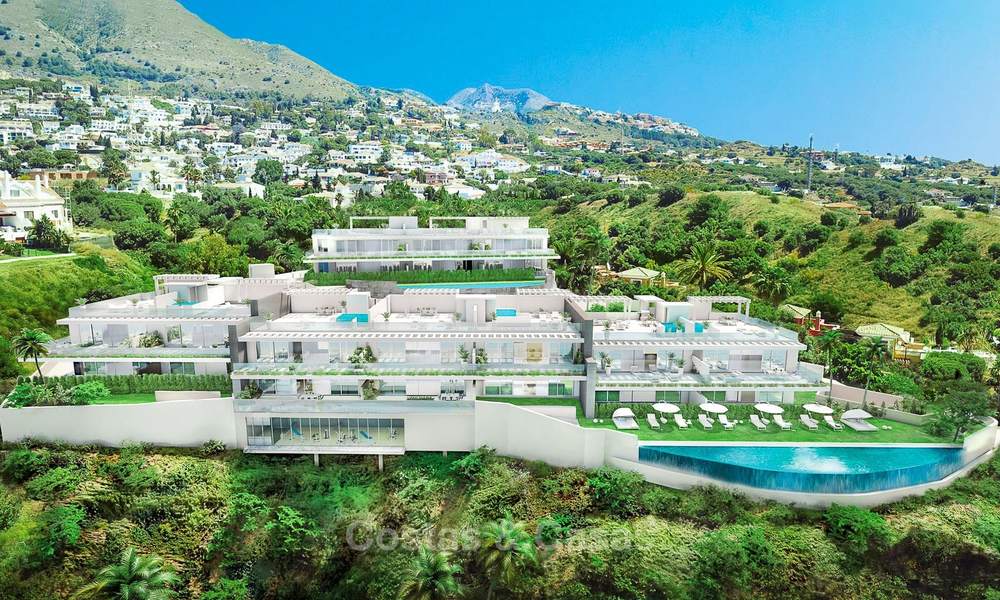 Beautiful new luxury apartments for sale with stunning sea views, walking distance beach - Benalmadena, Costa del Sol 9215