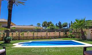 Beachside classical-style villa in a popular residential area for sale, East Marbella 8746 