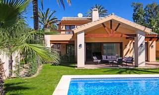 Beachside classical-style villa in a popular residential area for sale, East Marbella 8757 