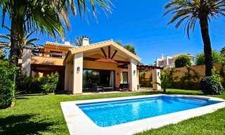 Beachside classical-style villa in a popular residential area for sale, East Marbella 8760 