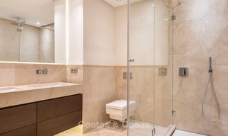 Posh modern luxury apartment for sale in a prestigious residential complex in Sierra Blanca, Golden Mile, Marbella 8770 