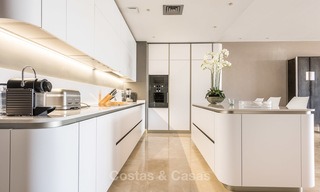 Posh modern luxury apartment for sale in a prestigious residential complex in Sierra Blanca, Golden Mile, Marbella 8785 