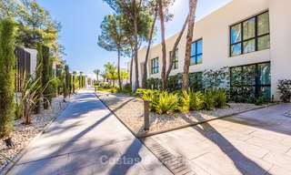Posh modern luxury apartment for sale in a prestigious residential complex in Sierra Blanca, Golden Mile, Marbella 8786 
