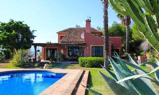 Well located and attractively priced villa - finca with sea and mountain views for sale, Estepona, Costa del Sol 8693 
