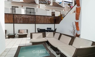 Ideal renovated family semi-detached house for sale, located in Nueva Andalucia, Marbella, at walking distance to Puerto Banus 8716 