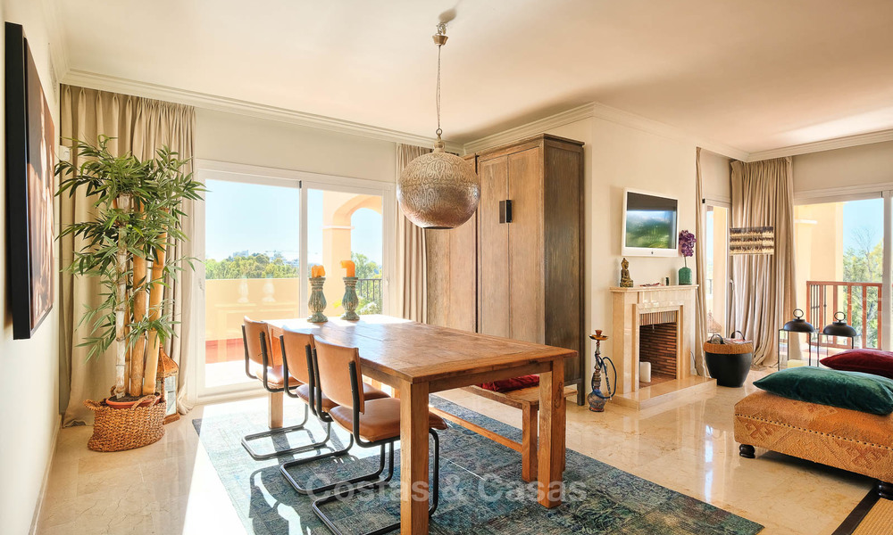 Stunning penthouse apartment for sale in a luxury complex, front line golf with sea views - Marbella - Estepona 8878