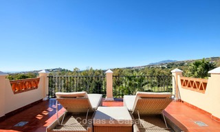 Stunning penthouse apartment for sale in a luxury complex, front line golf with sea views - Marbella - Estepona 8897 