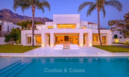 Truly stunning contemporary luxury villa with sea views for sale in the exclusive Sierra Blanca district - Golden Mile, Marbella 8903
