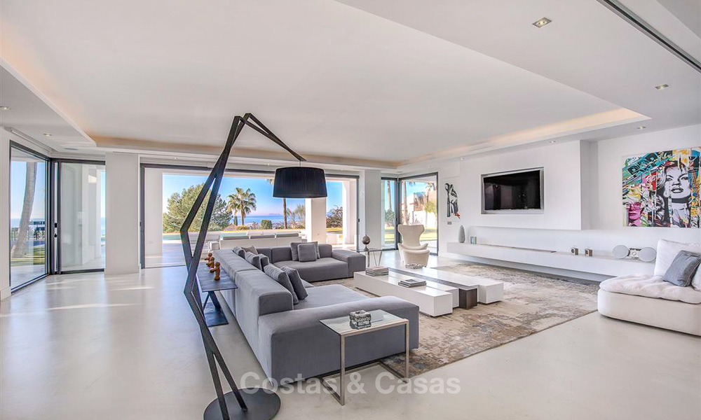 Truly stunning contemporary luxury villa with sea views for sale in the exclusive Sierra Blanca district - Golden Mile, Marbella 8906