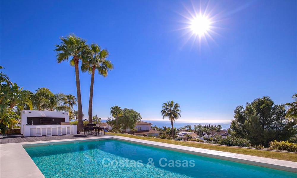 Truly stunning contemporary luxury villa with sea views for sale in the exclusive Sierra Blanca district - Golden Mile, Marbella 8910