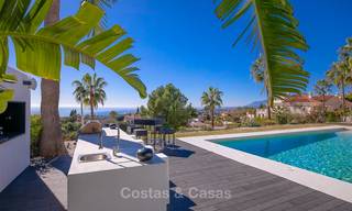 Truly stunning contemporary luxury villa with sea views for sale in the exclusive Sierra Blanca district - Golden Mile, Marbella 8911 