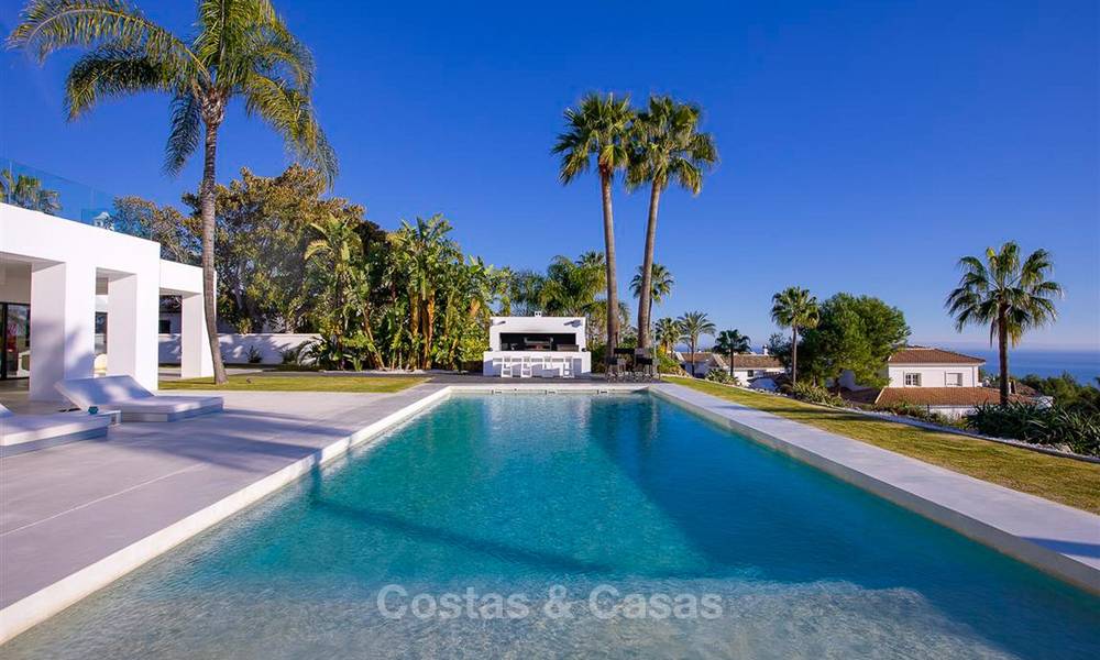 Truly stunning contemporary luxury villa with sea views for sale in the exclusive Sierra Blanca district - Golden Mile, Marbella 8913