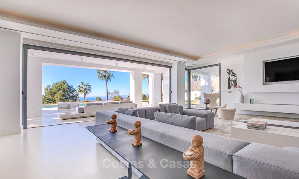 Truly stunning contemporary luxury villa with sea views for sale in the exclusive Sierra Blanca district - Golden Mile, Marbella 8915