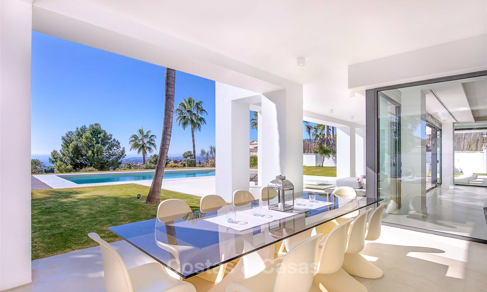 Truly stunning contemporary luxury villa with sea views for sale in the exclusive Sierra Blanca district - Golden Mile, Marbella 8920