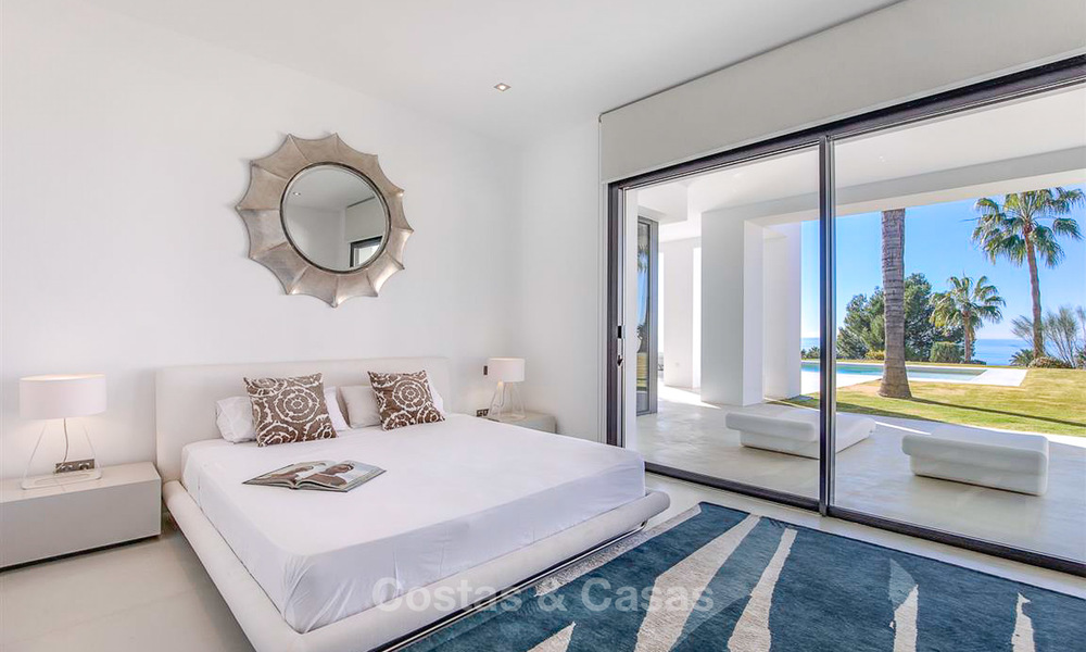 Truly stunning contemporary luxury villa with sea views for sale in the exclusive Sierra Blanca district - Golden Mile, Marbella 8924
