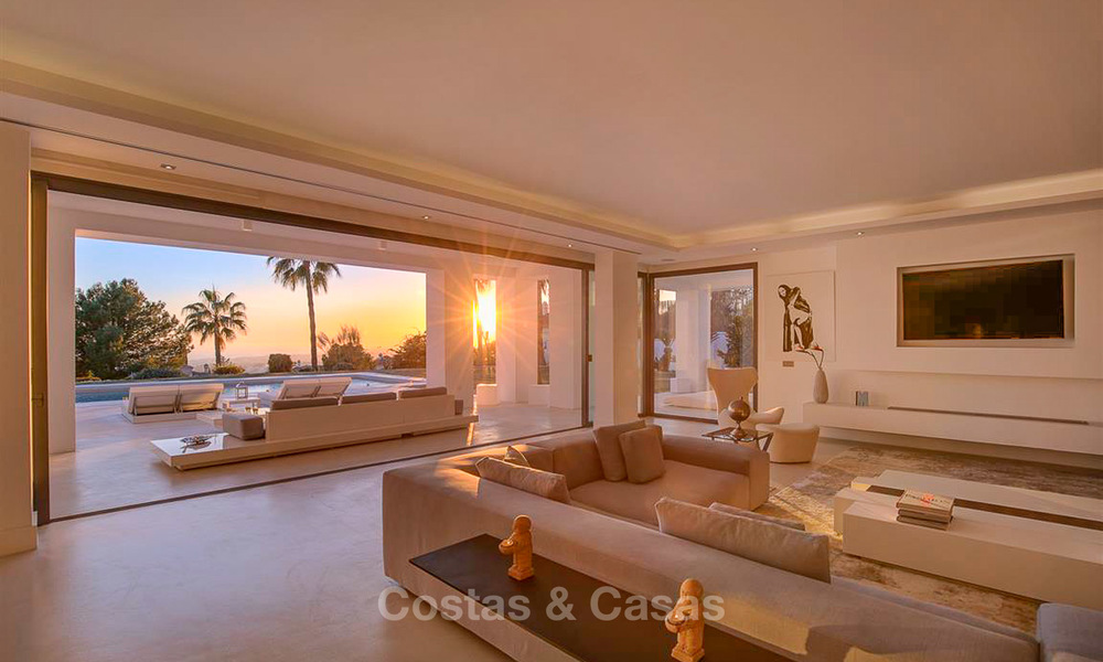 Truly stunning contemporary luxury villa with sea views for sale in the exclusive Sierra Blanca district - Golden Mile, Marbella 8951