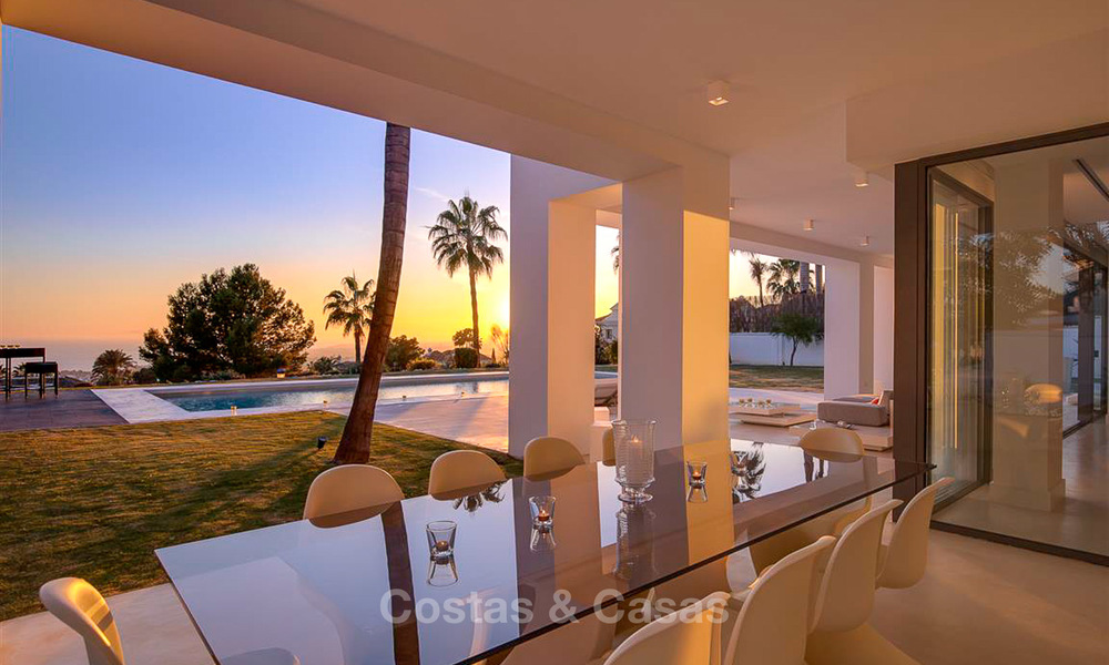 Truly stunning contemporary luxury villa with sea views for sale in the exclusive Sierra Blanca district - Golden Mile, Marbella 8952