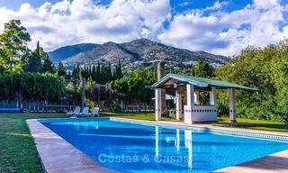 Unique offering! Beautiful countryside estate of 5 villas on a huge plot for sale, with stunning sea views - Mijas, Costa del Sol 9070 