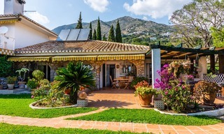 Unique offering! Beautiful countryside estate of 5 villas on a huge plot for sale, with stunning sea views - Mijas, Costa del Sol 8991 
