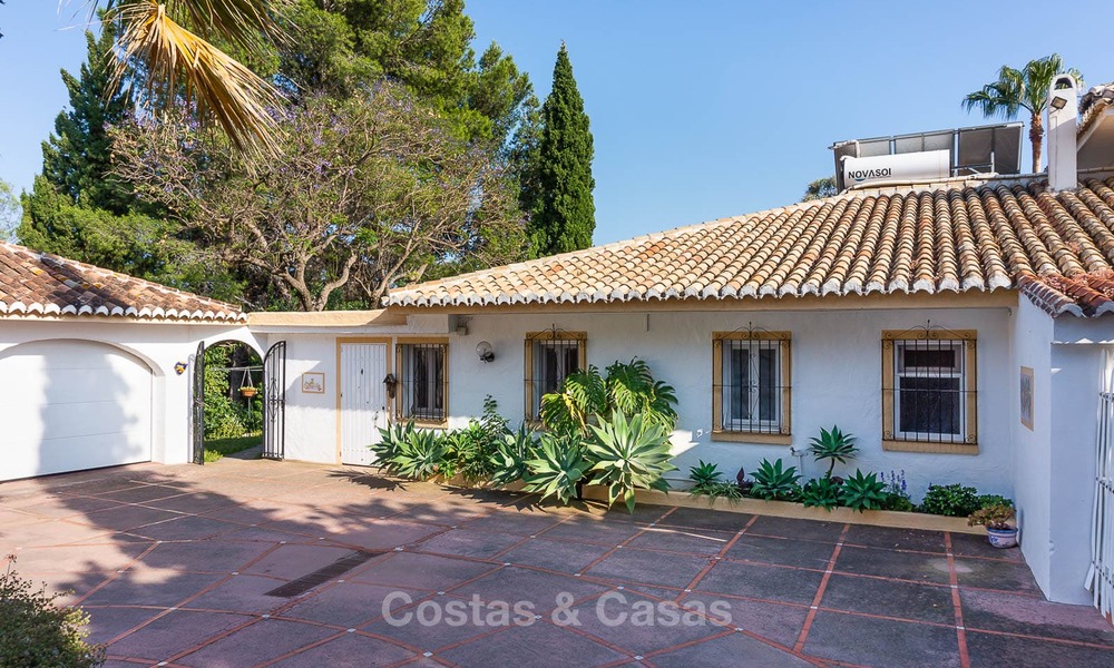 Unique offering! Beautiful countryside estate of 5 villas on a huge plot for sale, with stunning sea views - Mijas, Costa del Sol 9010
