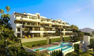 Brand new modern luxury apartments with sea views for sale, Estepona 9199 