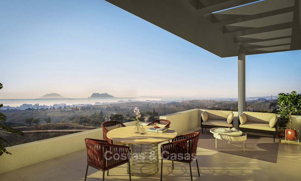 Brand new modern luxury apartments with sea views for sale, Estepona 9200