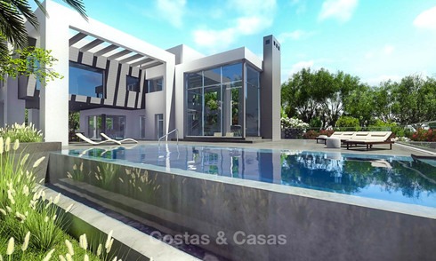 Eco-friendly contemporary luxury villa with sea views for sale – Benalmadena, Costa del Sol 9217