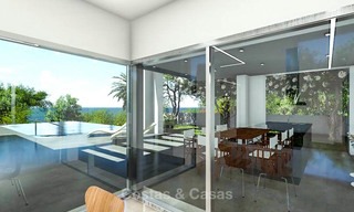 Eco-friendly contemporary luxury villa with sea views for sale – Benalmadena, Costa del Sol 9224 