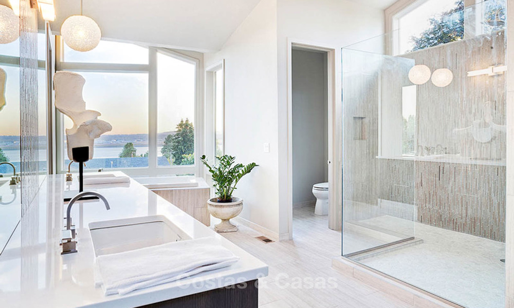 Modern luxury villa with stunning sea views for sale - Benalmadena, Costa del Sol 9236