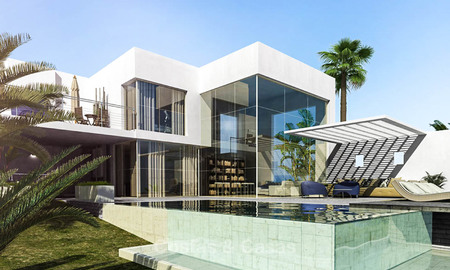 Eco-friendly contemporary luxury villa with sea views for sale – Benalmadena, Costa del Sol 9244