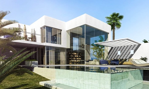 Eco-friendly contemporary luxury villa with sea views for sale – Benalmadena, Costa del Sol 9244