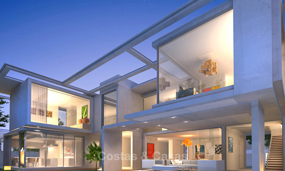 Marvelous modern luxury villa with sea and mountain views for sale - Benalmadena, Costa del Sol 9260