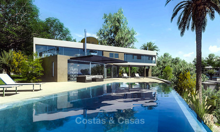 Amazing avant-garde luxury villa with sea views for sale - Benalmadena, Costa del Sol 9387